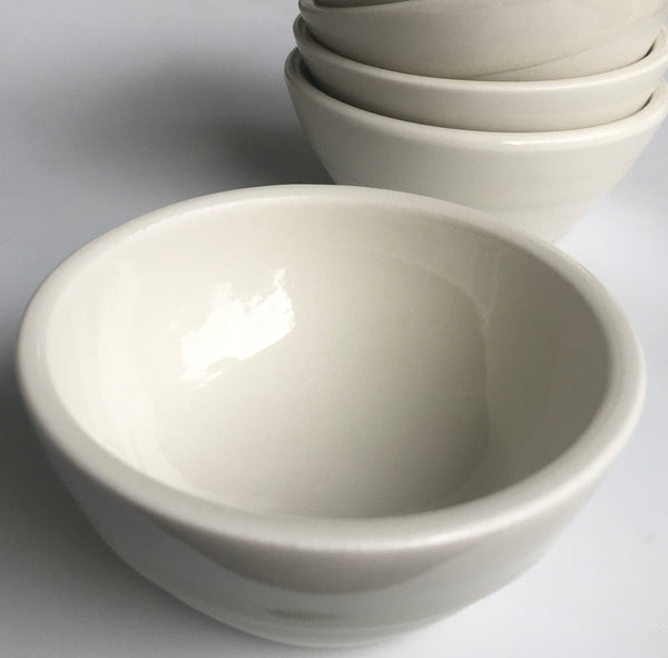 White Ceramic Mixing Bowl – Mad About Pottery