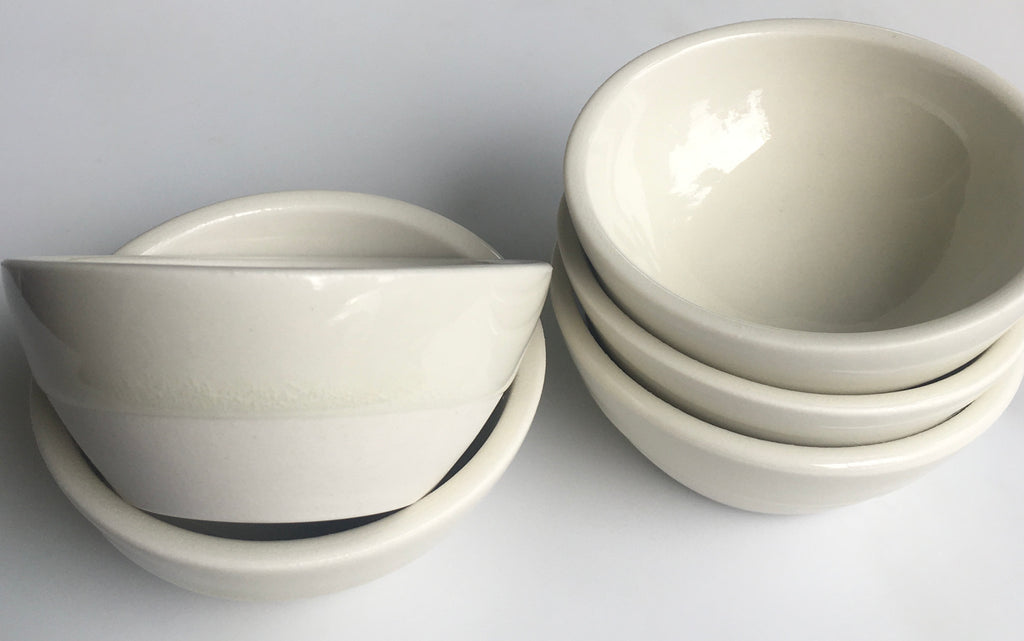 Handmade, Porcelain Mask Mixing Bowl